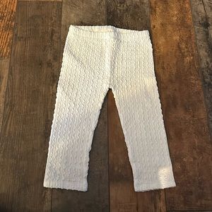 First Impressions White Toddler Pants